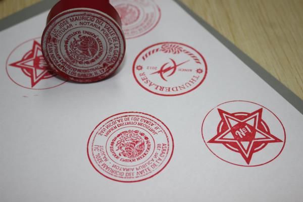 Stamp laser engraver