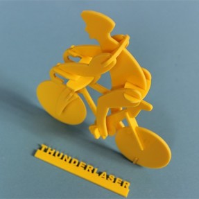 Laser acrylic cutting – bicycle model