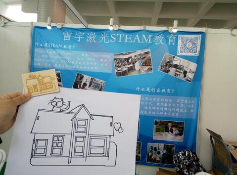 education of steam by laser cutter